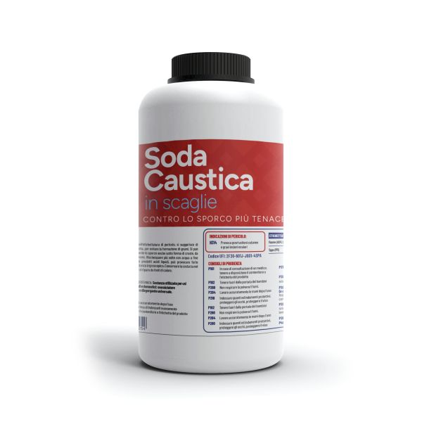 Soda caustica (in scaglie) 1 kg